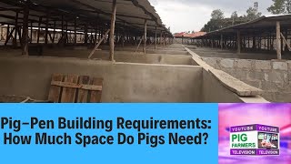 How To Construct A Modern Pig Pen [upl. by Vergos294]