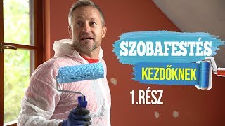 Szobafestés kezdőknek 1Rész [upl. by Kciderf608]