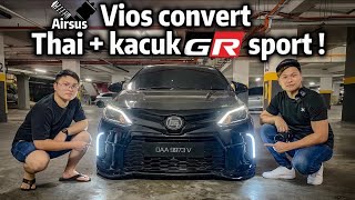 Toyota Vios convert thai style GR Only one in malaysia [upl. by Tnarud]