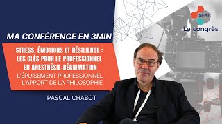 Stress émotions et résilience  les clés pour le professionnel en anesthésieréanimation  l’é [upl. by Notsahc]