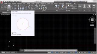 Autodesk AutoCAD 2015 Tutorial  Interfacing With The Ribbon [upl. by Riane]