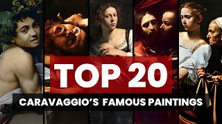 Don’t Miss Caravaggio’s 20 Greatest Paintings of All Time [upl. by Josey]