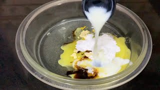 1 egg and 3 slices of bread to make delicious breakfast  vanilla custard french toast recipe [upl. by Diamante]