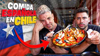 COMIENDO EN UN RESTAURANTE ESPAÑOL EN CHILE🥘 ESTOY CANSADO DE ESTAS PAELLAS JEFE [upl. by Musihc632]