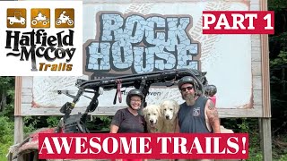 Hatfield McCoy Trails part 1 Rockhouse hatfieldmccoytrails utv atvtrails teryx4 teryx atv [upl. by Irma288]