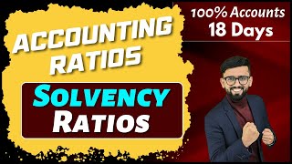 Solvency Ratios  Accounting Ratios  100 Coverage  Class 12 Accounts  CA Hardik Manchanda [upl. by Analle]