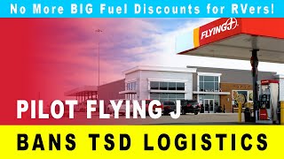 Pilot Flying J Bans TSD Logistics Diesel Fuel Program  Passion Highway [upl. by Suoiluj]