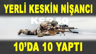 Türkiyenin yeni keskin nişancı tüfeği KSR50  New sniper rifle KSR50  Savunma Sanayi  KALEKALIP [upl. by Ennayehc]