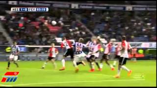 Samenvatting  SC Heerenveen vs Feyenoord 10 • All Goals amp Highlights 21052015 [upl. by Leidba]