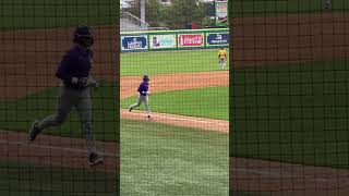 Grand slam for Blaise Preister for purple of LSU baseball at Alex Box on this football Saturday SEC [upl. by Otrebireh351]