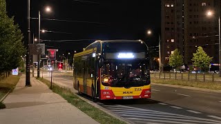 MAN NL253 Lions City Hybrid 9506 Mobilis Warszawa  linia 719 [upl. by Shere]