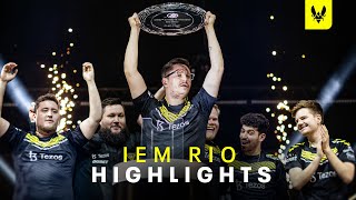 WE ARE YOUR IEM RIO CHAMPIONS  Team Vitality CSGO highlights [upl. by Chaffinch416]