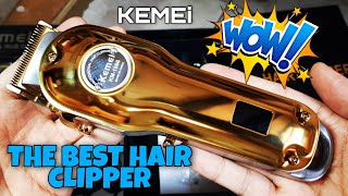 UNBOXING KEMEI PROFESSIONAL HAIR CLIPPER [upl. by Amadeo830]