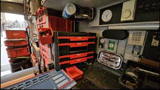 Ultimate locksmith ambulance 🚑 build Wayne Winton shows how convert ambulance into service vehicle [upl. by Tuchman118]