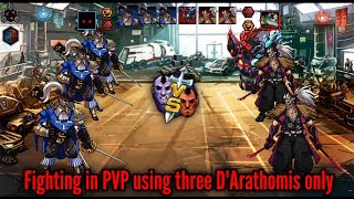 MGG  Fighting in PVP using three DArathomis only [upl. by Alexandros36]