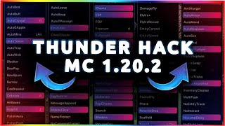 ThunderHack The Best Hacked Client For Minecraft 1202 [upl. by Riba]