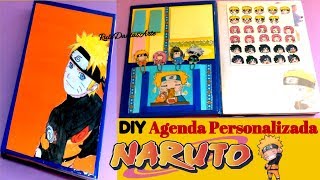 DIY NARUTO Agenda Personalizada [upl. by Aikmat]