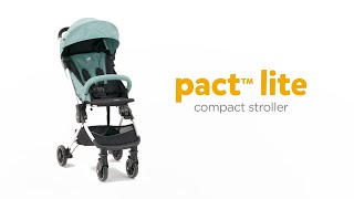 Joie pact™ lite  Lightweight amp Compact Pushchair For Newborns amp Toddlers  Airplane Compatible [upl. by Cadell]