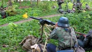 MG42 Gas Shooting [upl. by Johnsten]