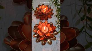 Tealight Candle Holder DIY I Diwali decoration ideas💡shorts trending diwalispecial [upl. by Decima]