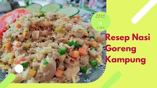 RESEP NASI GORENG KAMPUNG PEDAS PADANG [upl. by Valerio]