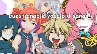 questionable vocaloid songs [upl. by Ylrehc]