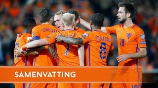 Highlights Nederland  WitRusland 7102016 [upl. by Leziar]