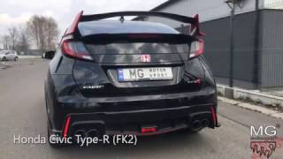 Honda Civic TypeR FK2 w MGmotorsportpl exhaust [upl. by Sydney992]