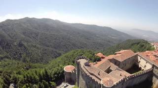 Castello Malaspina di Fosdinovo ripreso da un Drone  DJI F550 [upl. by Onahpets]