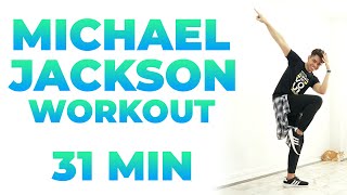 30 MIN MICHAEL JACKSON CARDIO WORKOUT • 3200 Steps • Keoni Tamayo • Walking Workout 168 [upl. by Elyrpa]