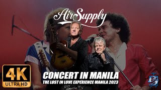 WATCH IT LIVE AIR SUPPLY CONCERT 2023 IN MANILA [upl. by Sullivan40]