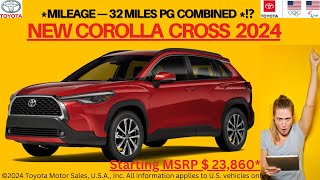 2024 Toyota Corolla Cross vs 2024 ChevroletTrax  Toyota [upl. by Durwyn782]