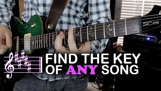 Find the Key of Any Song [upl. by Phyllis]