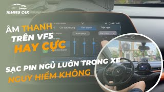 VINFAST VF5 SẠC PIN NGỦ LUÔN TRONG XE CÓ NGUY HIỂM KHÔNG [upl. by Alaster987]