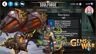 Gems of War In the Soulforge Ironhawk and More Just in Time for Vault Weekend [upl. by Eerhs]