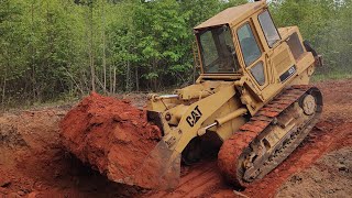 Burning Grading And Seeding To Finish The 5 Acre Project [upl. by Bryon146]