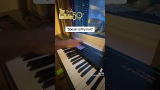 Love Theme from The Godfather Nino Rota  Piano Cover  Speak softly Love pianocover pianolove [upl. by Akinwahs856]