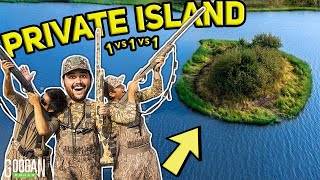 1v1v1 ROULETTE Duck HUNTING FLAIRS PRIVATE ISLAND [upl. by Morton]