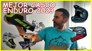 Mejores CASCOS Desmontables Enduro 2023 ⛑️​ LivingEnduro MTB [upl. by Ahsinat430]