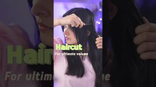 Haircut Tutorial💇‍♀️ Doing This For Years Now😅Product Used glow guard hair serum mcosmeticsline [upl. by Pussej]