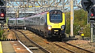 Trains at Nuneaton Station WCML  Easter Sunday Travel Disruption  Diversions [upl. by Bascomb]