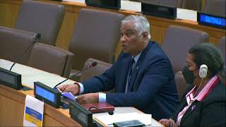 CSW66 Pacific Islands Forum Statement March 15 2022 [upl. by Ariaec]