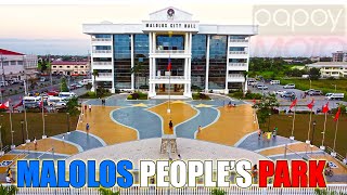 Malolos City Hall  Malolos Peoples Park  Dancing Fountain [upl. by Hewart]