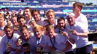 The Team Nederland Mens Hockey celebrate their gold Olympics medal  Paris 10 august 2024 [upl. by Dotty]