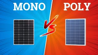 Mono Vs Poly Best Solar Panel Type Compared [upl. by Alehc106]