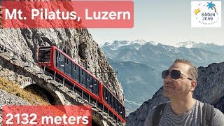 Pilatus Le train à crémaillère le plus raide du monde [upl. by Saxe]