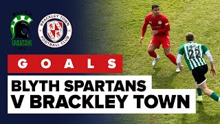 GOALS  Blyth Spartans 15 Brackley Town [upl. by Minsat]