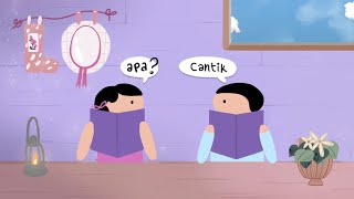 Tiara Andini Arsy Widianto – Cantik Official Lyric Video [upl. by Gilford971]