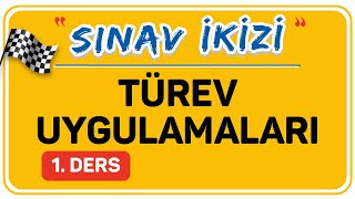 TÜREV UYGULAMALARI 1 DERS 12  ŞENOL HOCA [upl. by Ecerahs]