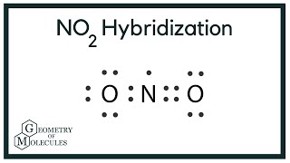 NO2 Hybridization Nitrogen Dioxide [upl. by Iruyas]